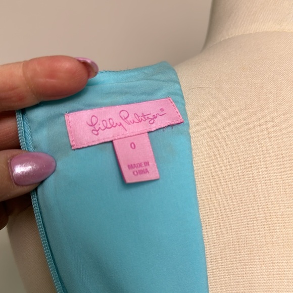 Lilly Pulitzer Tina stretch shift size 0 - Picture 6 of 6